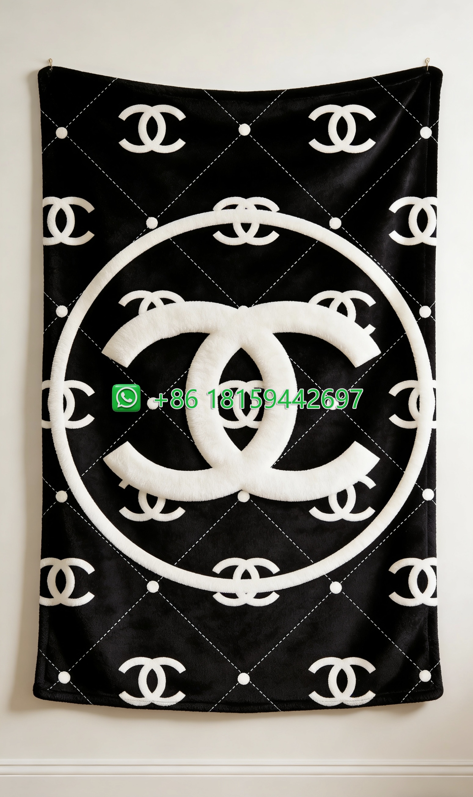 Chanel Throw Blankets
